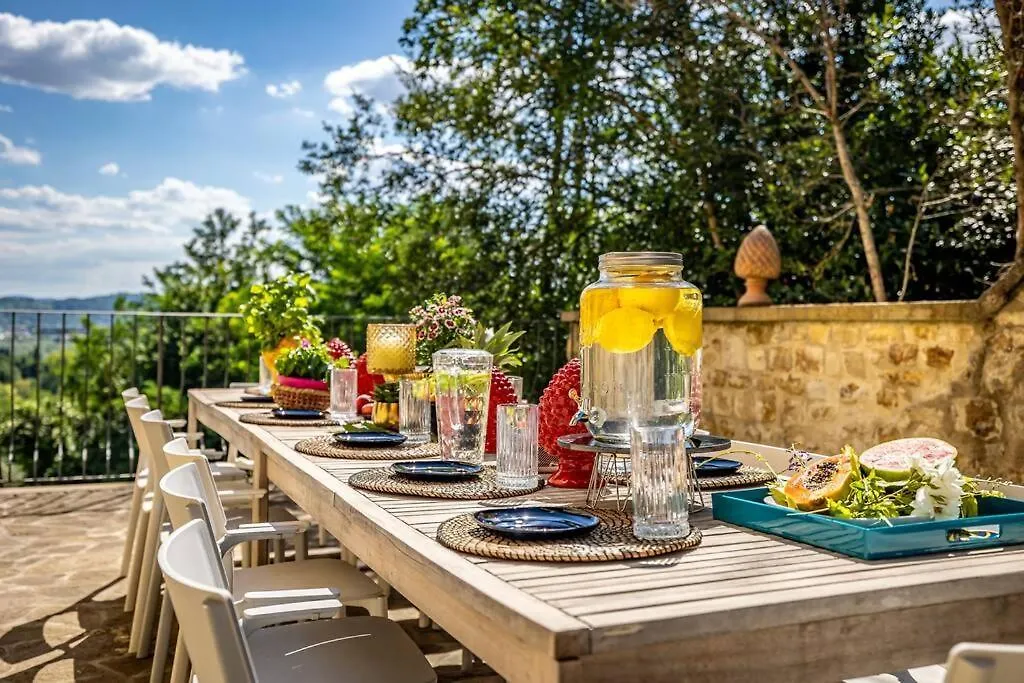 Luxury Villa Tolomei Gucci With Spa San Jacopo al Girone Gospodarstwo wiejskie