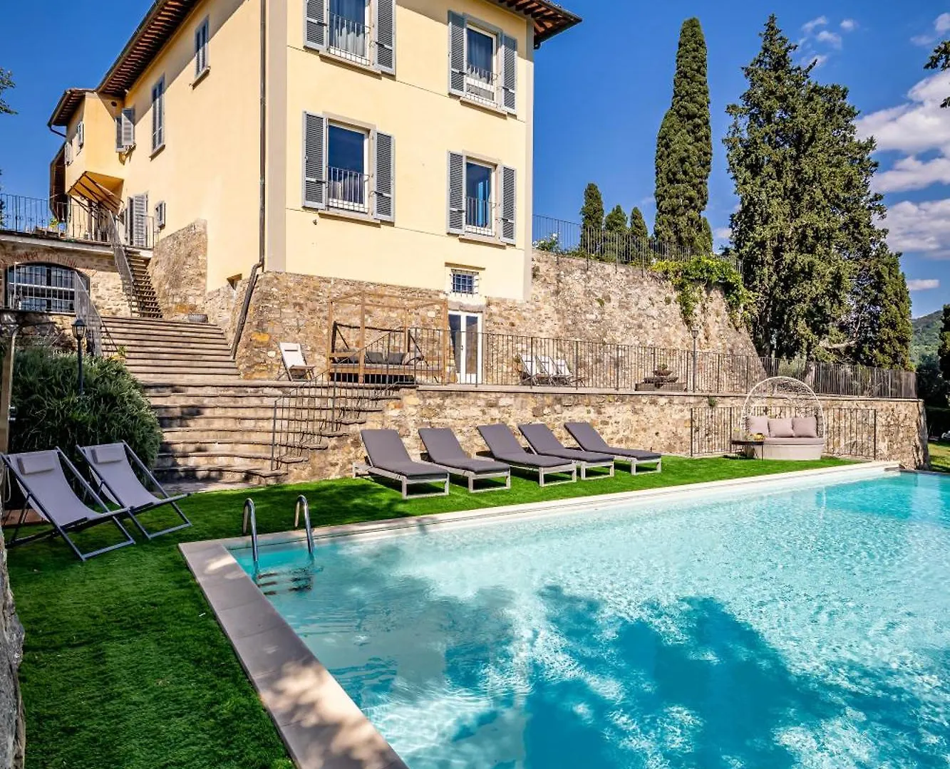 Luxury Villa Tolomei Gucci With Spa San Jacopo al Girone