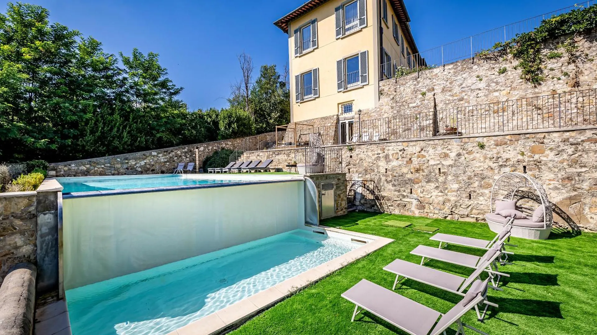 Luxury Villa Tolomei Gucci With Spa San Jacopo al Girone Włochy